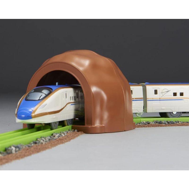 25【新品未使用】 プラレール にぎやかアナウンス サウンドE7系新幹線かがやきレールセット (初回版) 【1620451397】(9210円)