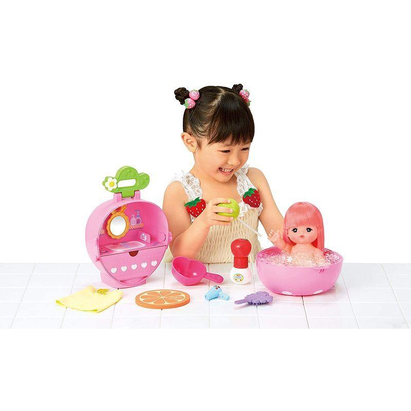 パイロットインキ(PILOT INK) お人形セット フルーツい~っぱい いちごのおふろセット 3歳以上 PILOT INK お人形セット フルーツい っぱい いちごのおふろセット 3歳以上