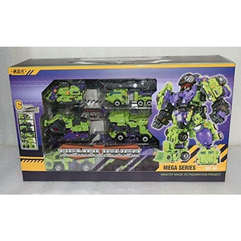 誠造社 Master Made SDT-08 変形可動 合体可能 ６体セット 並行輸入品 Master Made SDT 変形可動 合体可能 ６体セット 並行輸入品