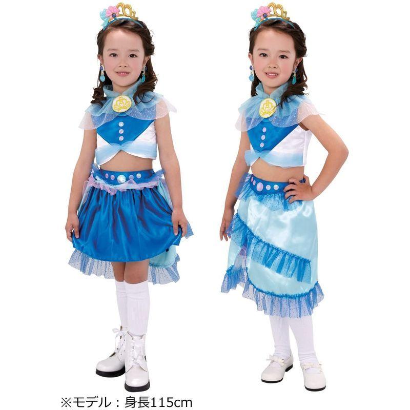 Goプリンセスプリキュア キュアマーメイド 変身プリチューム 2wayドレス キッズコスチューム 女の子 100cm-110cm キュアマーメイド 変身プリチューム 2wayドレス キッズコスチューム 女の子 100cm 110cm
