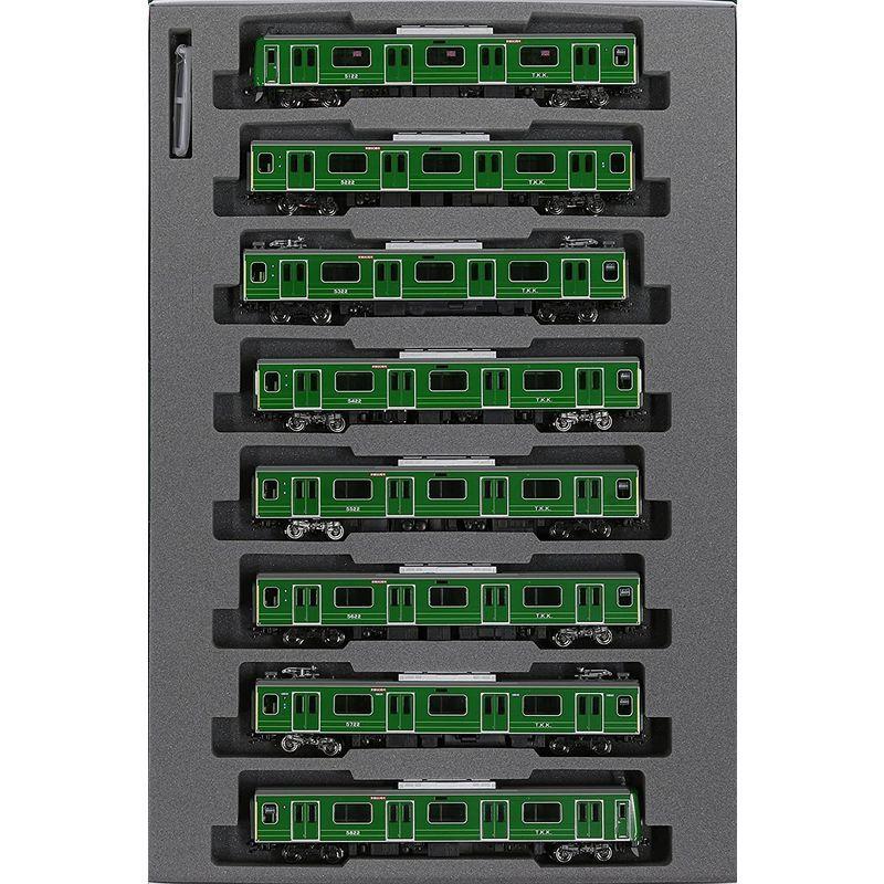 KATO Nゲージ 東急電鉄 東横線 5000系 青ガエル ラッピング編成8両セット 特別企画品 10-1456 鉄道模型 電車 青ガエル Nゲージ 東急電鉄 東横線 5000系 ラッピング編成8両セット 特別企画品 鉄道模型 電車