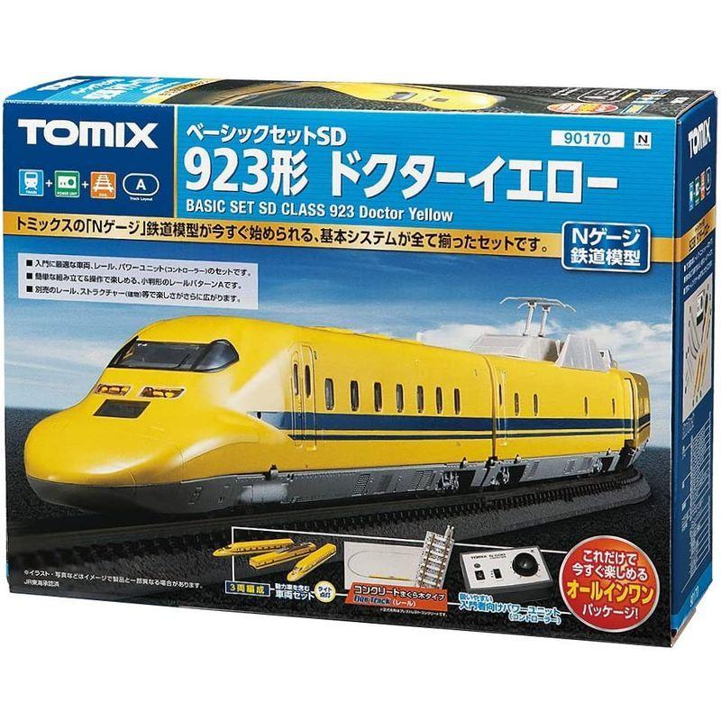TOMIX Nゲージ ベーシックセットSD 923形 ドクターイエロー 90170 鉄道模型 入門セット Nゲージ ベーシックセットSD 923形 ドクターイエロー 鉄道模型 入門セット