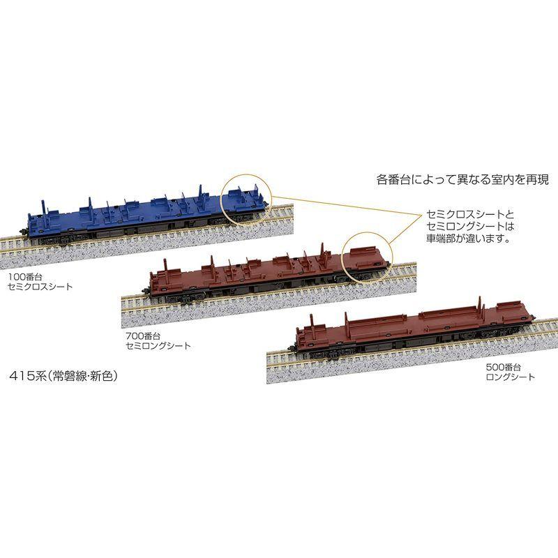 KATO Nゲージ 415系 常磐線 ・ 新色 4両増結セット 10-1536 鉄道模型 電車