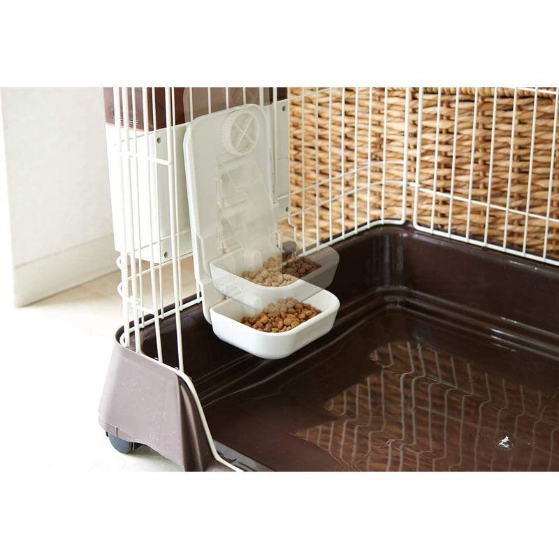 マルカン ペット用オートフィーダーケージ取付タイプ 小型犬，猫用 ペット用オートフィーダーケージ取付タイプ 小型犬，猫用