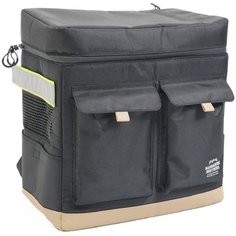 MANDARINE BROTHERS マンダリンブラザーズ ROOT CARRY BACKPACK ルートキャリーバッグ ブラック ブラック BROTHERS マンダリンブラザーズ ROOT CARRY BACKPACK ルートキャリーバッグ