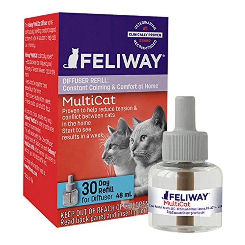 Feliway MultiCat 交換用 48 猫専用 mL メーカー在庫限り品 並行輸入品 卸直営