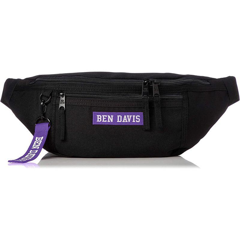 初回限定お試し価格】ベンデイビス ウエストバッグ・ウエストバッグ BOX ブラックパープル WAIST BAG(L) リュック、バッグ ワーカーズバック WB-BK M1 宅配ドライバー専用ウエストバック