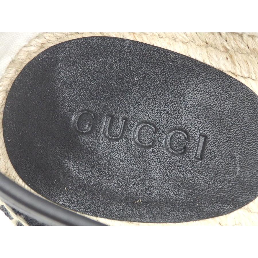 GUCCI 値下げしました グッチ エスパドリーユ メンズ キャンバス 