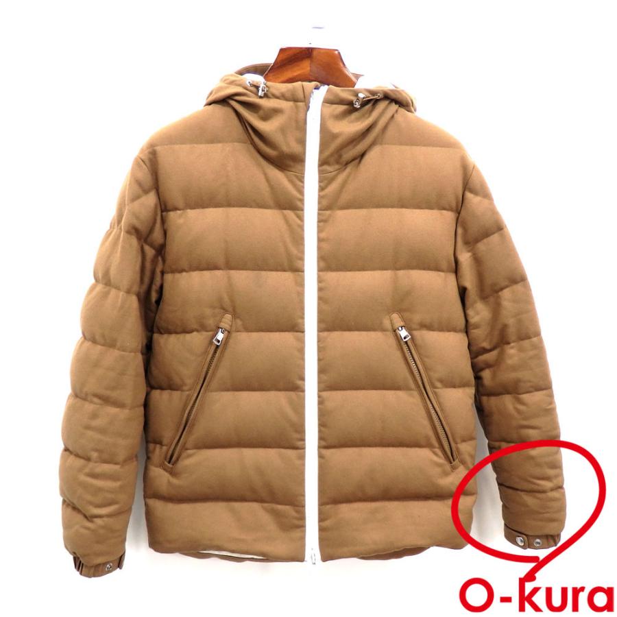 MONCLER モンクレール ダウンコート フード ブラウン 茶色 MONCLER モンクレール ダウンコート フード ブラウン 茶色