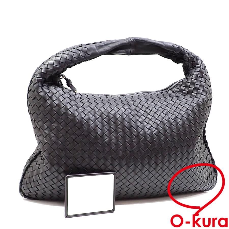 ボッテガヴェネタ編み込みワンショルダーハンドバッグ