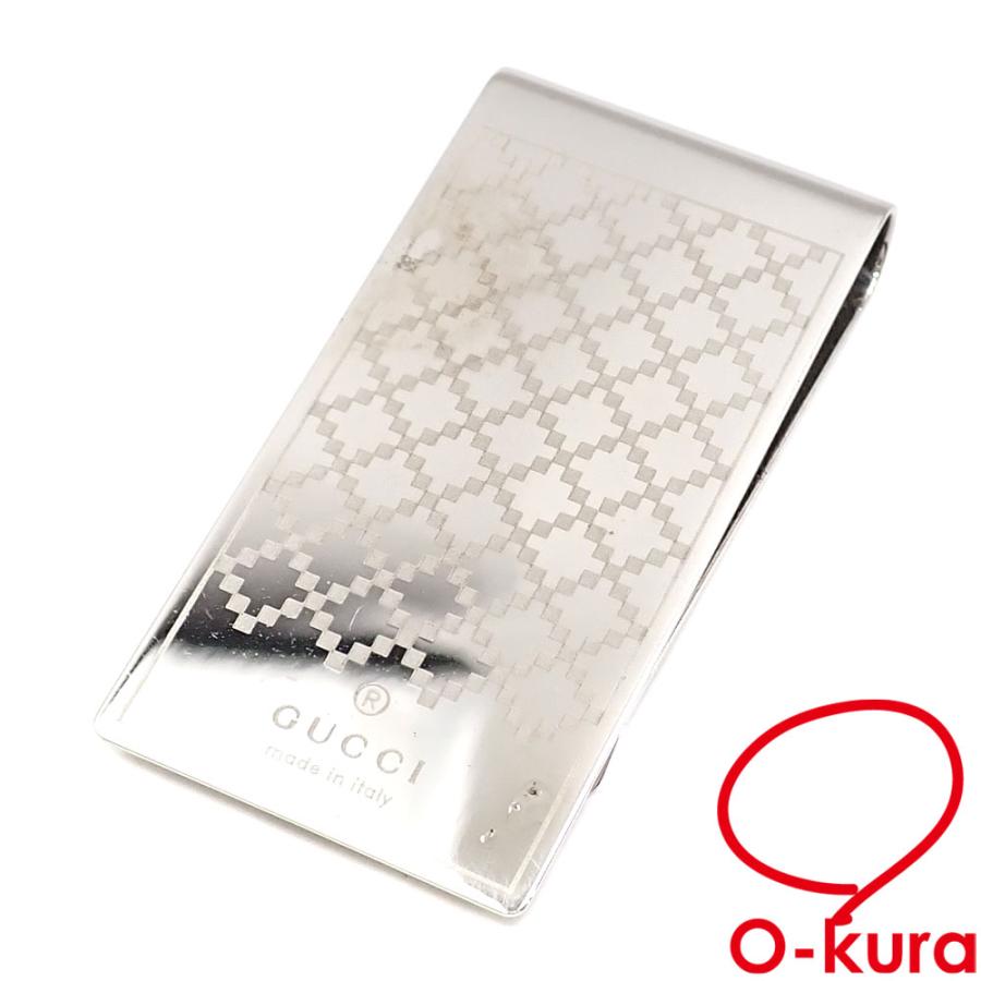 GUCCI グッチ マネークリップ ディアマンテ メンズ シルバー  