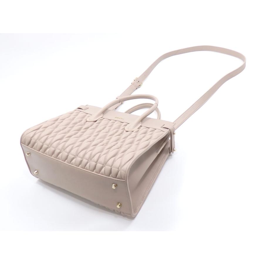 COMETA フルラ ピン コメタ S トートバッグ レディース ピンクベージュ  