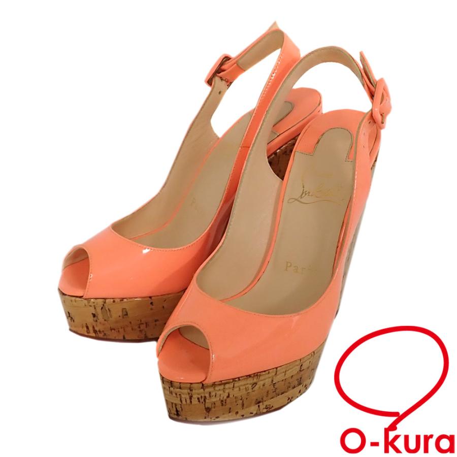 ルブタンサンダル35 ウェッジサンダル