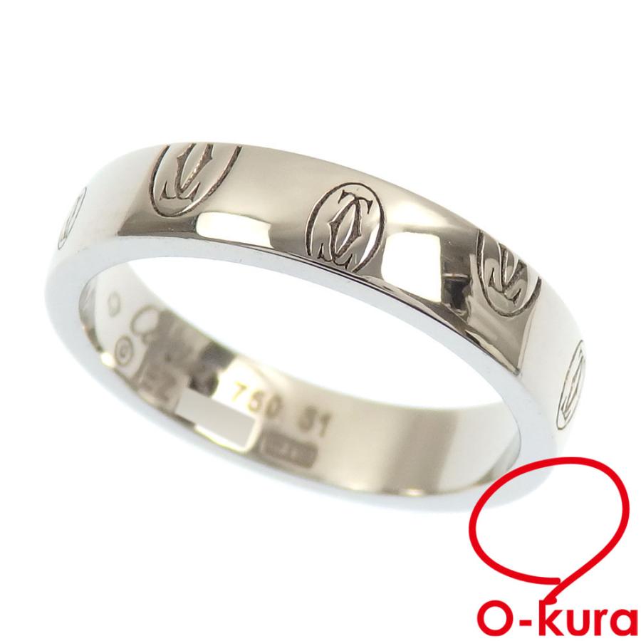 Cartier ハッピーバースデー ホワイトゴールド リング 13号箱付き CARTIER カルティエ ハッピーバースデー リング 指輪 13号 18金