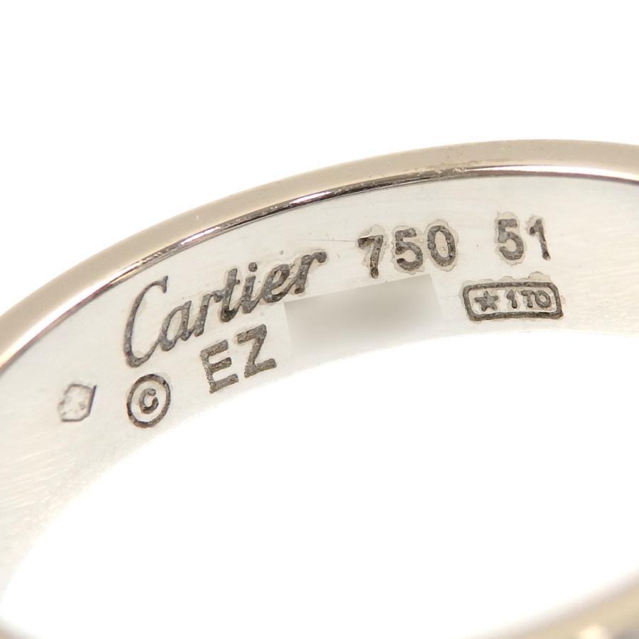Cartier カルティエ ハッピーバースデー リング レディース K18WG 11号 