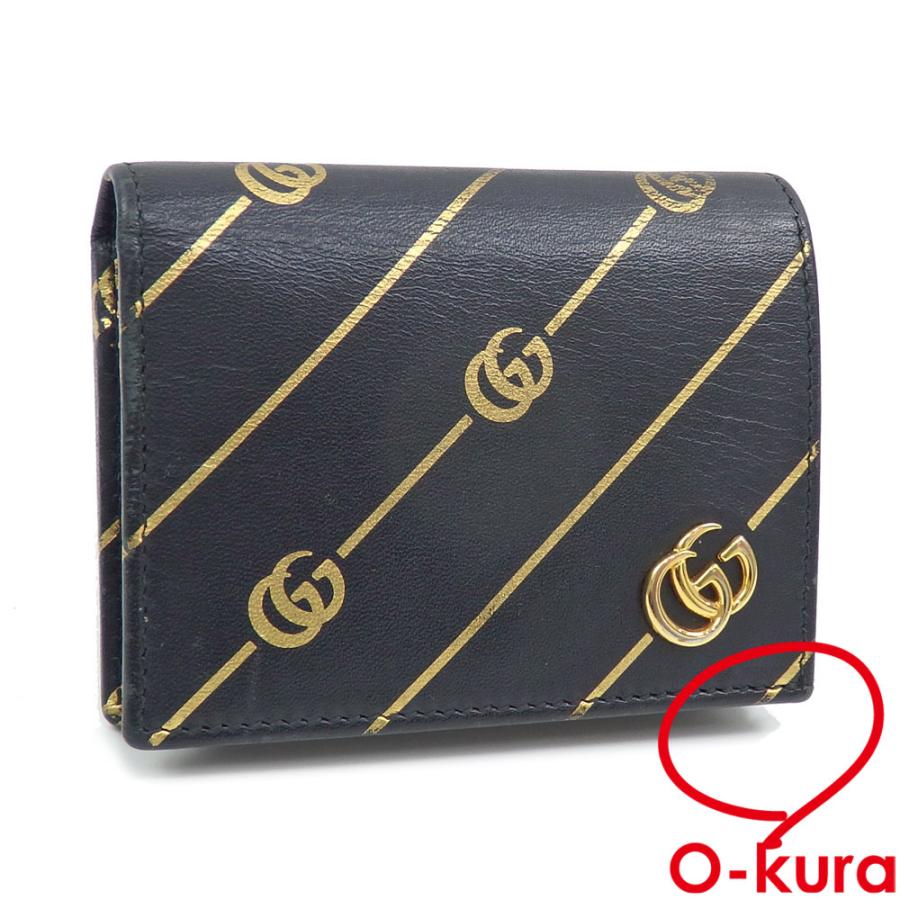 GUCCI 値下げしました グッチ 二つ折り 財布 レディース