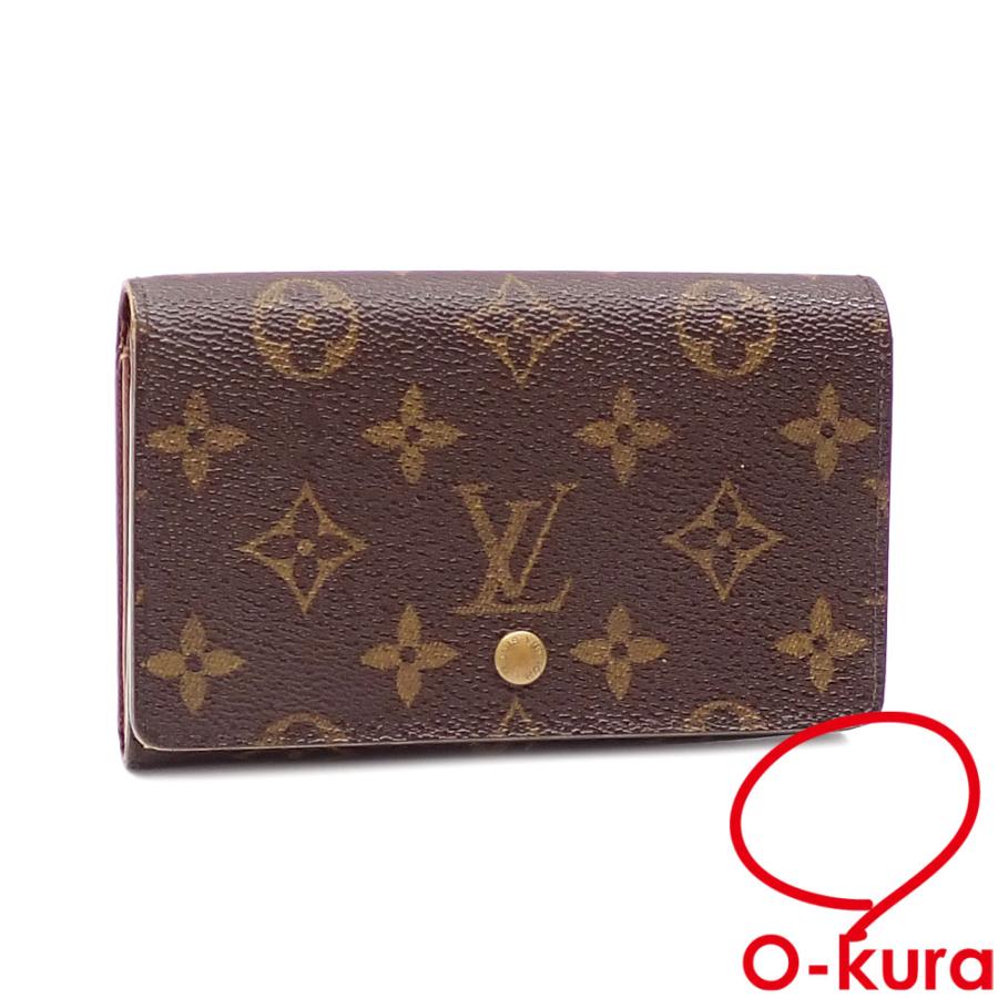 LOUIS VUITTON ルイ・ヴィトン 二つ折り 財布 モノグラム ポルト LOUIS VUITTON ルイ・ヴィトン 二つ折り 財布 モノグラム ポルト