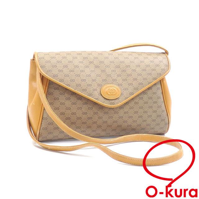 在庫限りッ アウトレット グッチ ショルダーバッグ レディース ベージュ系 Pvc 肩掛け 中古 大特価アウトレット Striplea Com