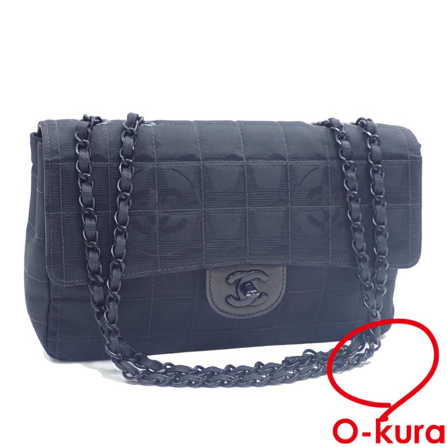 シャネル チェーンショルダーバッグ ニュートラベルライン レディース  
