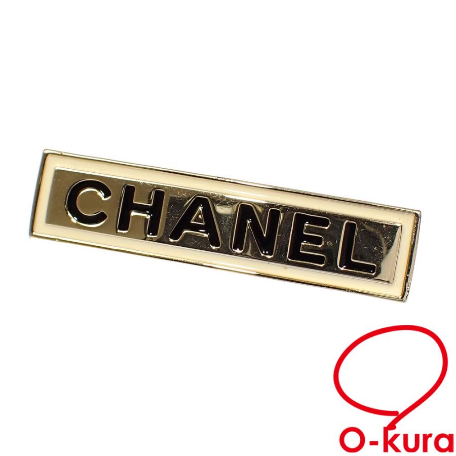値下げしました シャネル ロゴ ブローチ レディース メタル ゴールド  