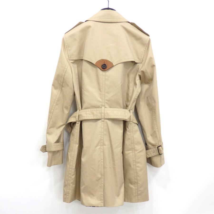 COACH コーチ トレンチコート レディース 長袖 コットン他 ベージュ M 