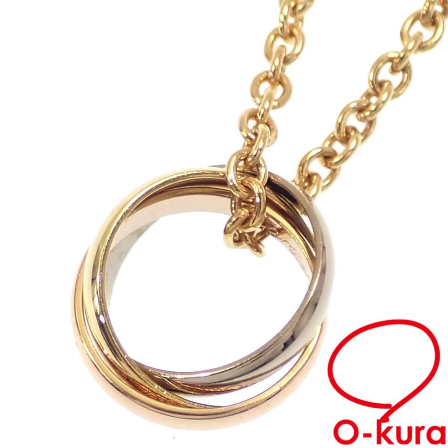 TRINITY（Cartier） カルティエ トリニティ ネックレス レディース  
