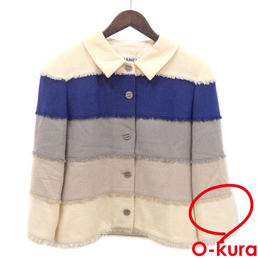 CHANEL 値下げしました シャネル ジャケット レディース 長袖 ウール他  