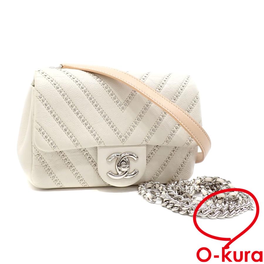値下げしました シャネル ショルダーバッグ Vステッチ レディース  