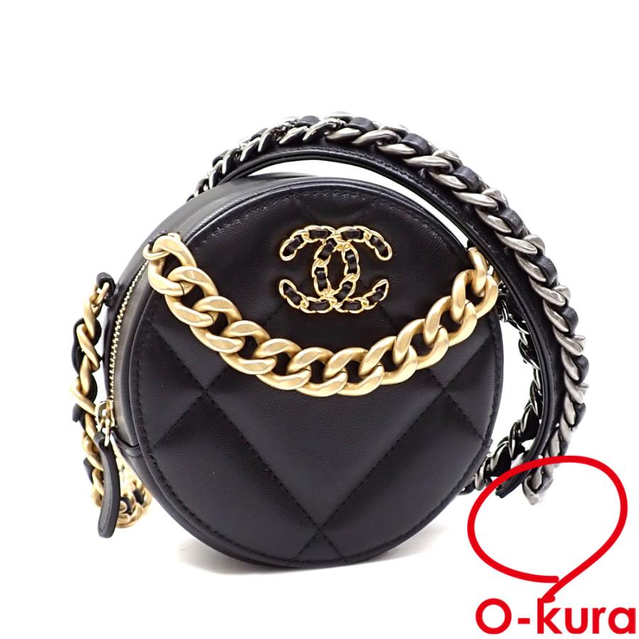 値下げしました シャネル ラウンド チェーンショルダーバッグ 