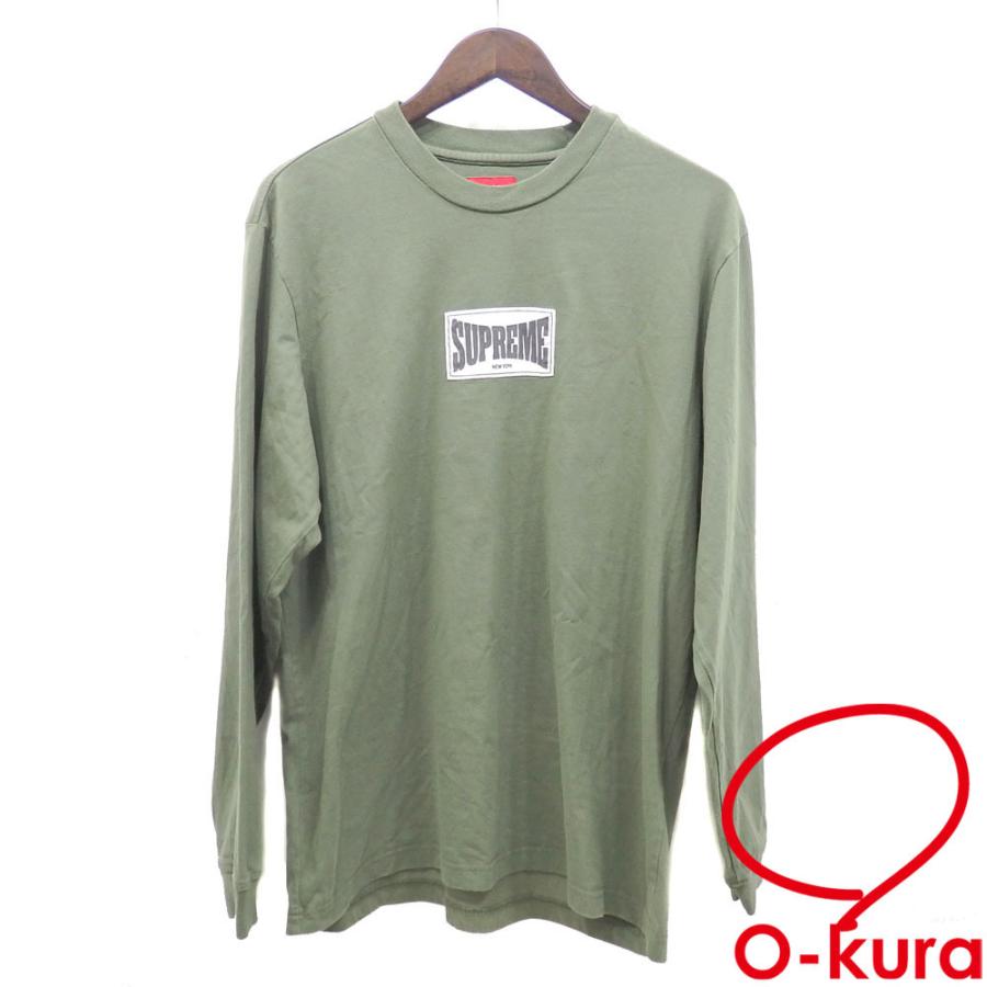 値下げしました シュプリーム ロング Tシャツ メンズ コットン 長袖 