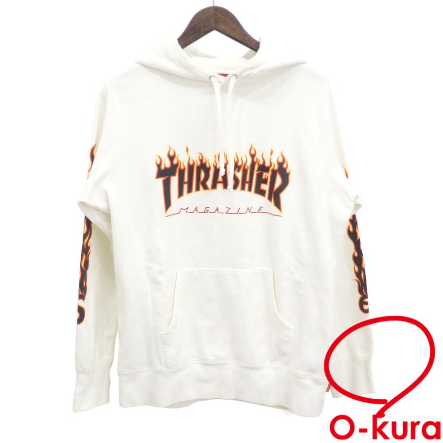 Supreme 値下げしました シュプリーム × スラッシャー パーカー メンズ 
