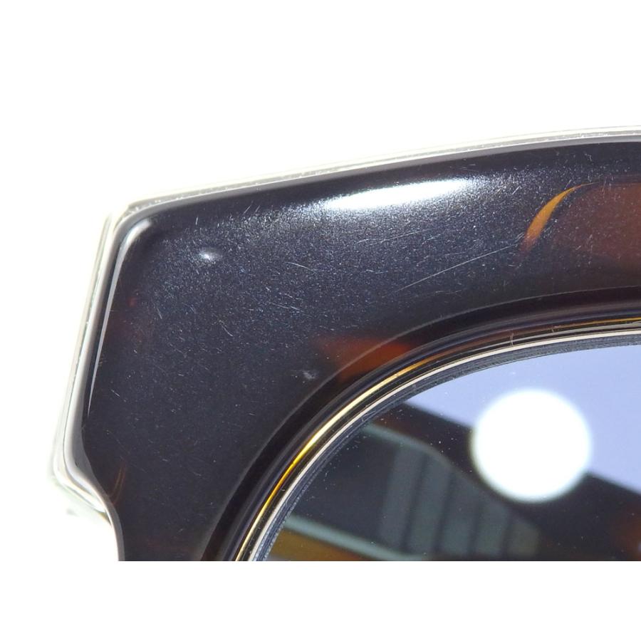 値下げしました ティファニー サングラス ブラウン ブルー 茶色 青 プラスチック TF4146 眼鏡 アイウェア グラデーション レディース メンズ 中古｜o-kura｜07