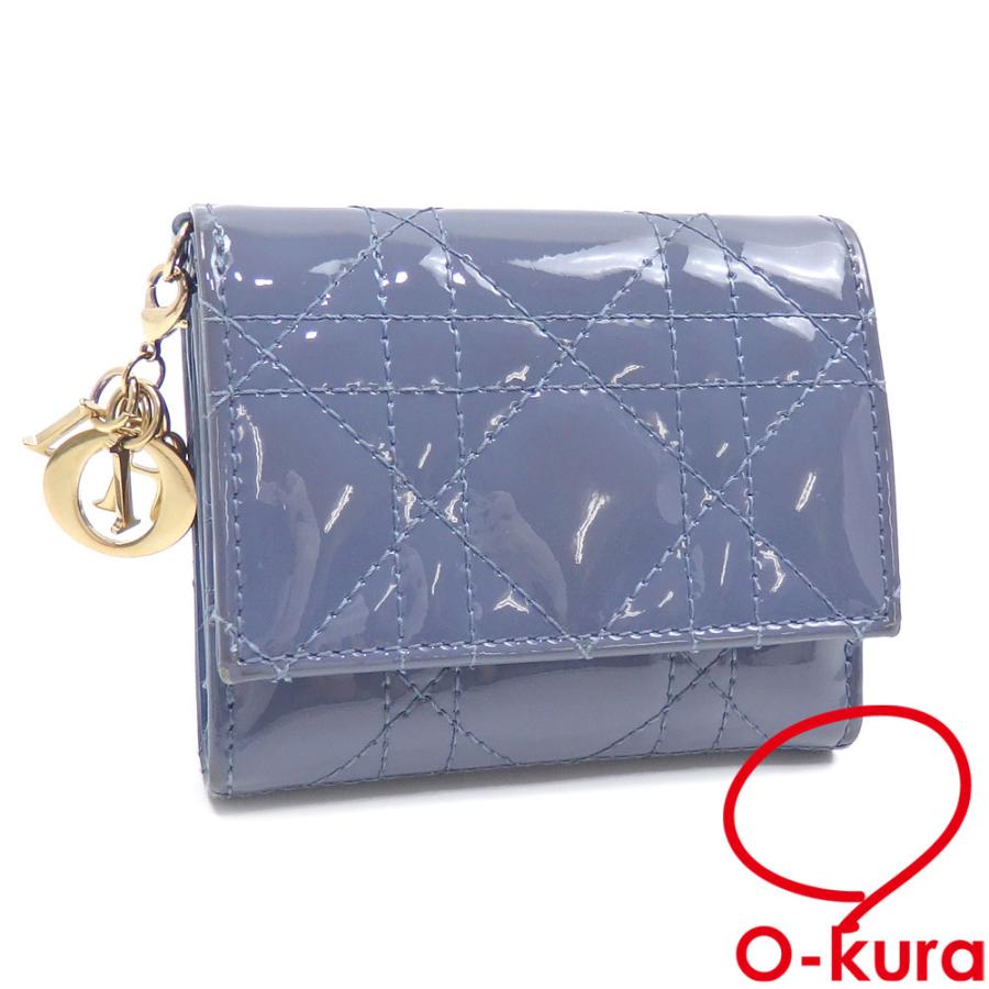 Christian Dior 値下げしました クリスチャンディオール 三つ折り 財布 