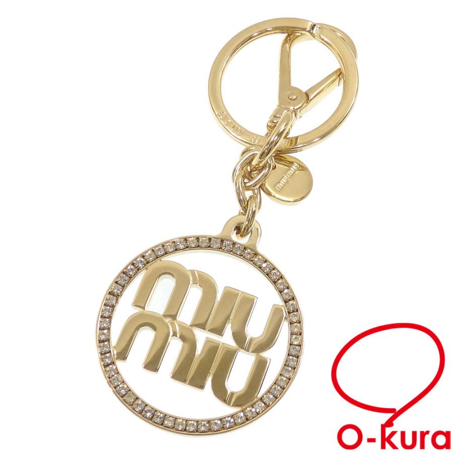 MIU MIU ゴールド キーリング 【公式通販】