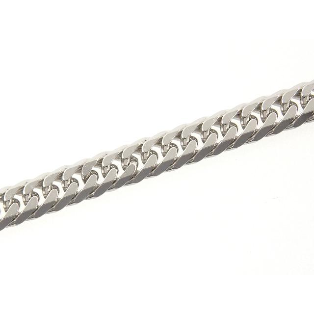 プラチナ 喜平 ネックレス 6面 ダブルカット 30g 40cm Pt850 プラチナ 喜平 ネックレス 6面 ダブルカット 30g 40cm Pt850