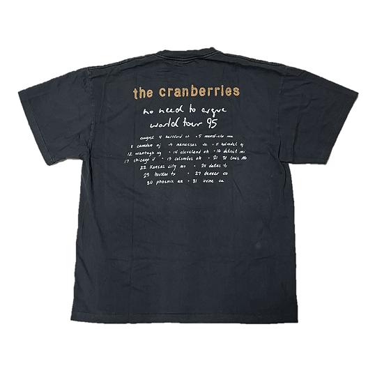 The Cranberries / クランベリーズ Tシャツ no need to ague ツアーT