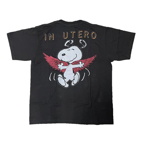 NIRVANA SNOOPY ニルヴァーナ スヌーピー Tシャツ In Utero