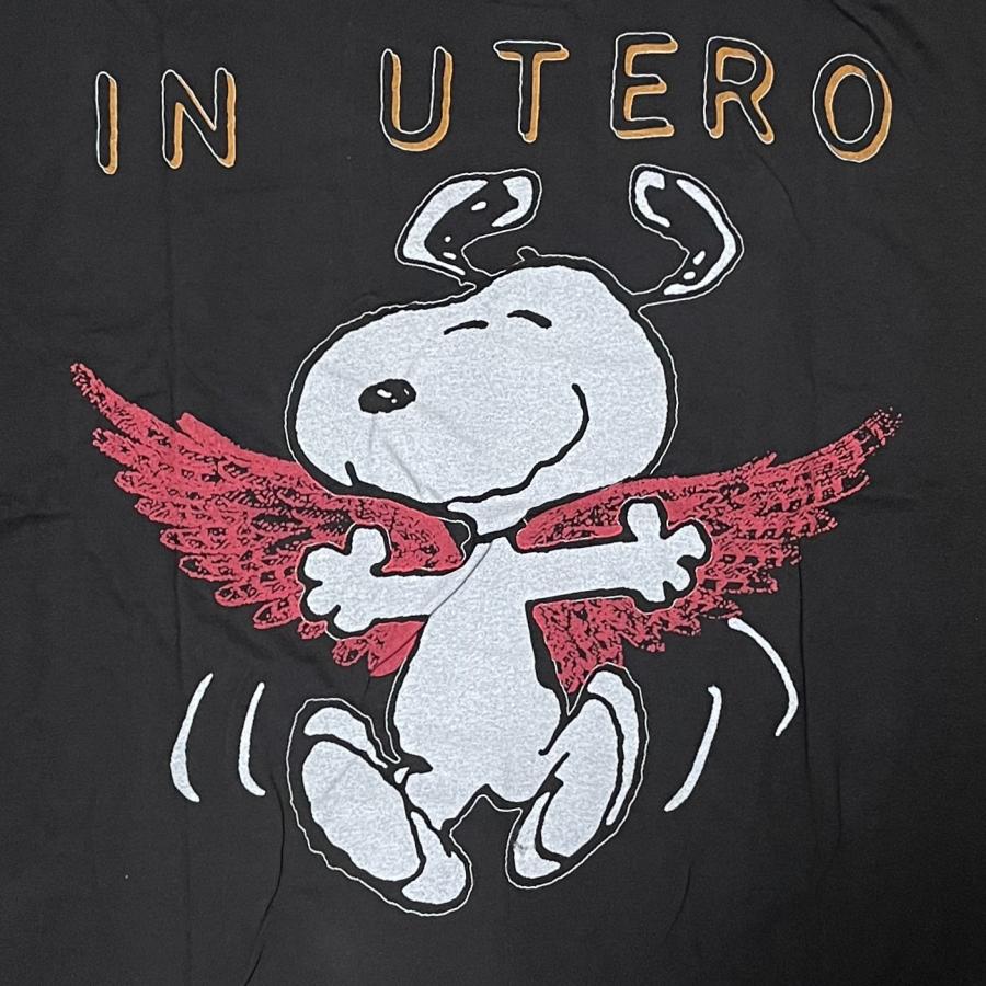 NIRVANA SNOOPY ニルヴァーナ スヌーピー Tシャツ In Utero