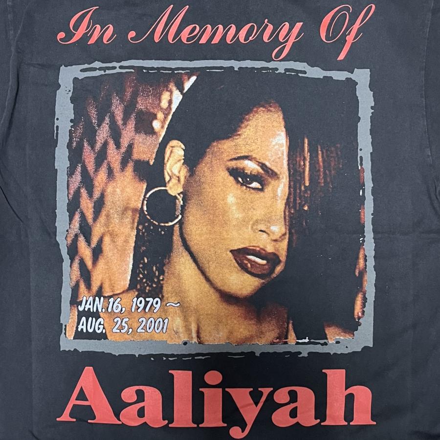 Aaliyah アリーヤ ロングスリーブ　Tシャツ ワールドツアー １９９７ Aaliyah（アリーヤ） 