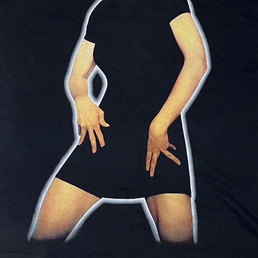 Madonna / マドンナ Tシャツ The Girlie Show XL 黒 両面プリント 半袖