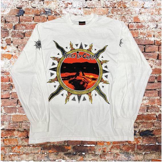 Alice in Chains アリスインチェインズ 長袖 Tシャツ Dirt ロンT 白 XL