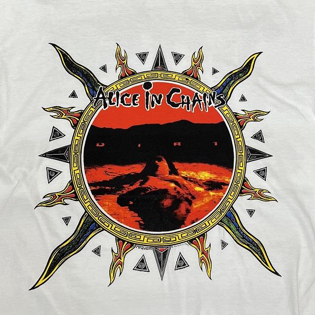 Alice in Chains アリスインチェインズ 長袖 Tシャツ Dirt ロンT 白 XL