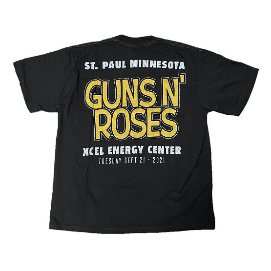 GUNS N’ROSES Tシャツ Lサイズ スヌーピー Guns N' Roses Snoopy ガンズアンドローゼズ スヌーピー Tシャツ