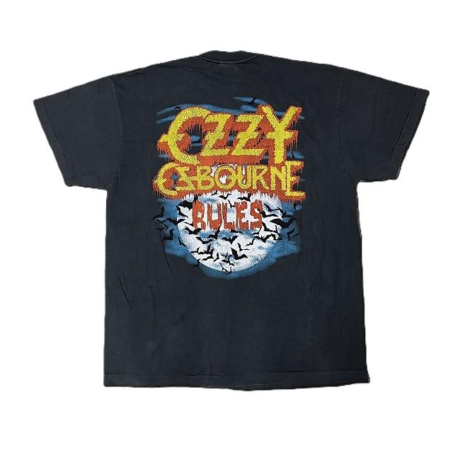 Ozzy Osbourne / オジーオズボーン Tシャツ XL 黒 両面プリント バンド