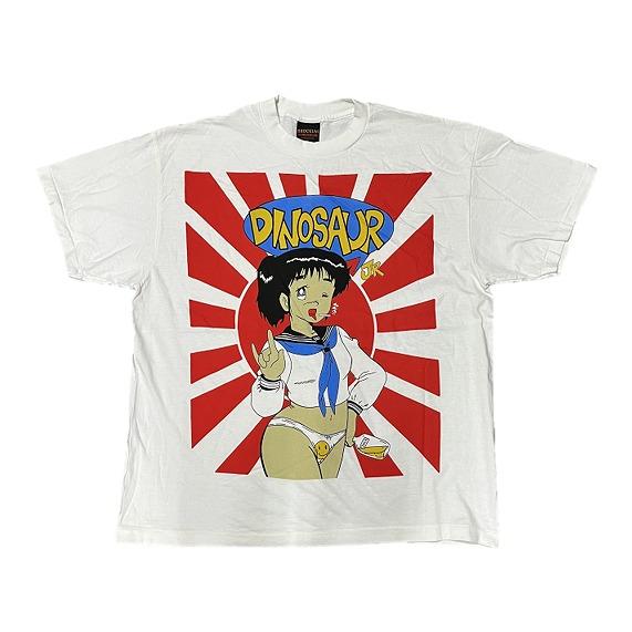 Dinosaur Jr. ダイナソーJr. Tシャツ Frank Kozik アニメT 白 XL 両面