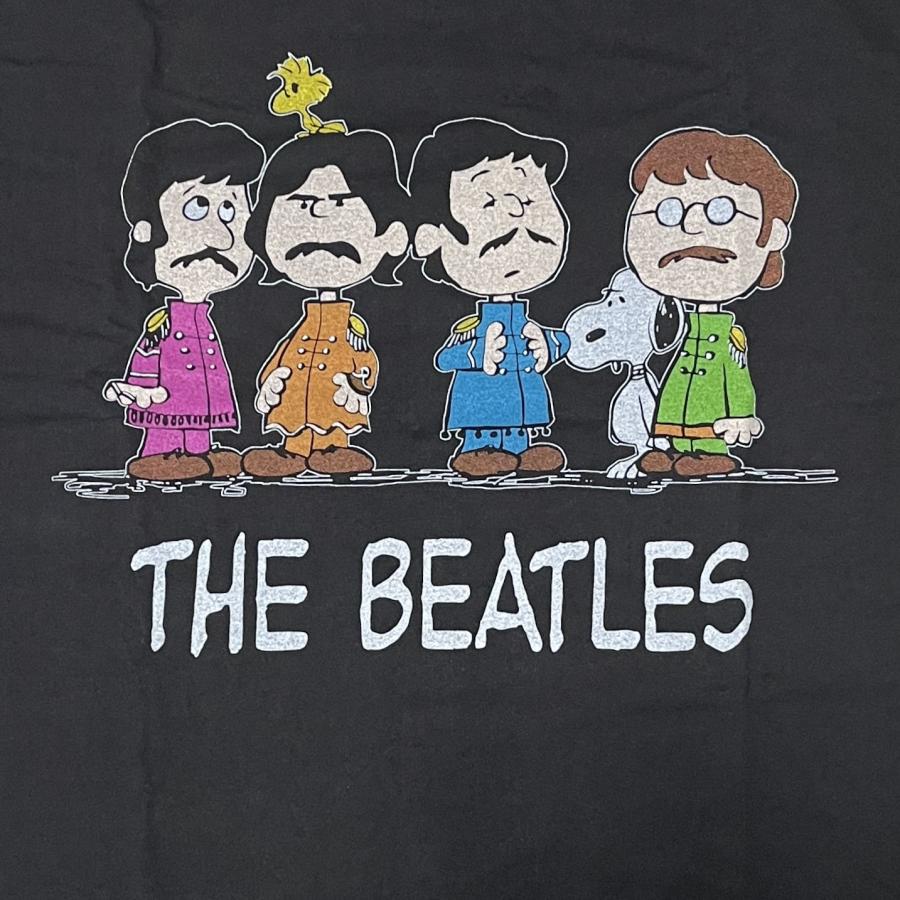 THE BEATLES SNOOPY / ビートルズ スヌーピー Tシャツ コラボ バンド 