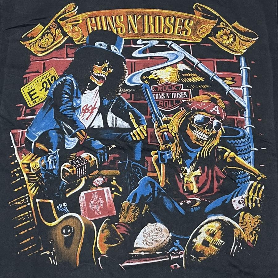 Guns N' Roses ガンズアンドローゼス Tシャツ Harley-Davidson