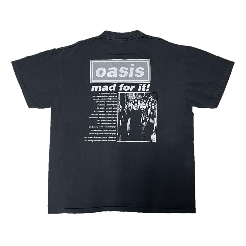 OASIS be here now Tシャツ xlarge anvilタグ OASIS ユニセックスTシャツ: Be Here Now Line Drawing / ロック