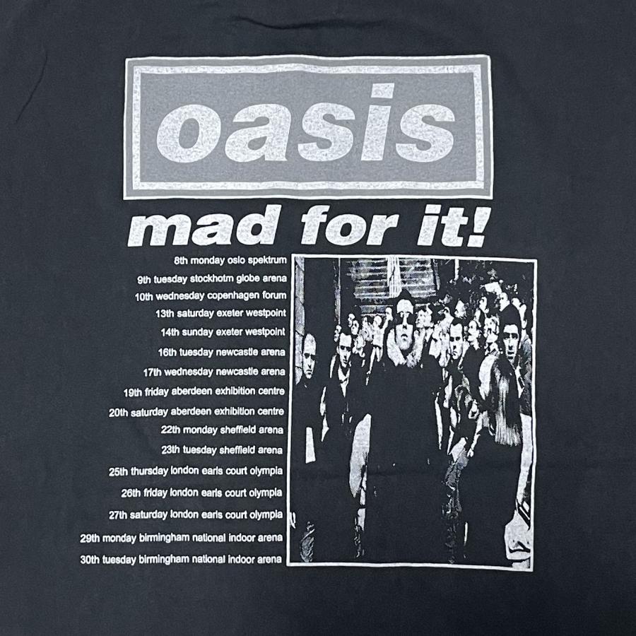 oasis / オアシス Tシャツ BE HERE NOW ツアーTシャツ mad for