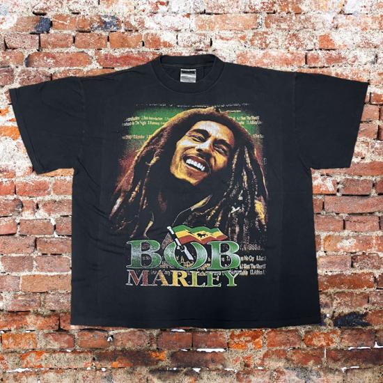 ボブマーリー Bob Marley ©2004 ロック バンドTシャツ Bob